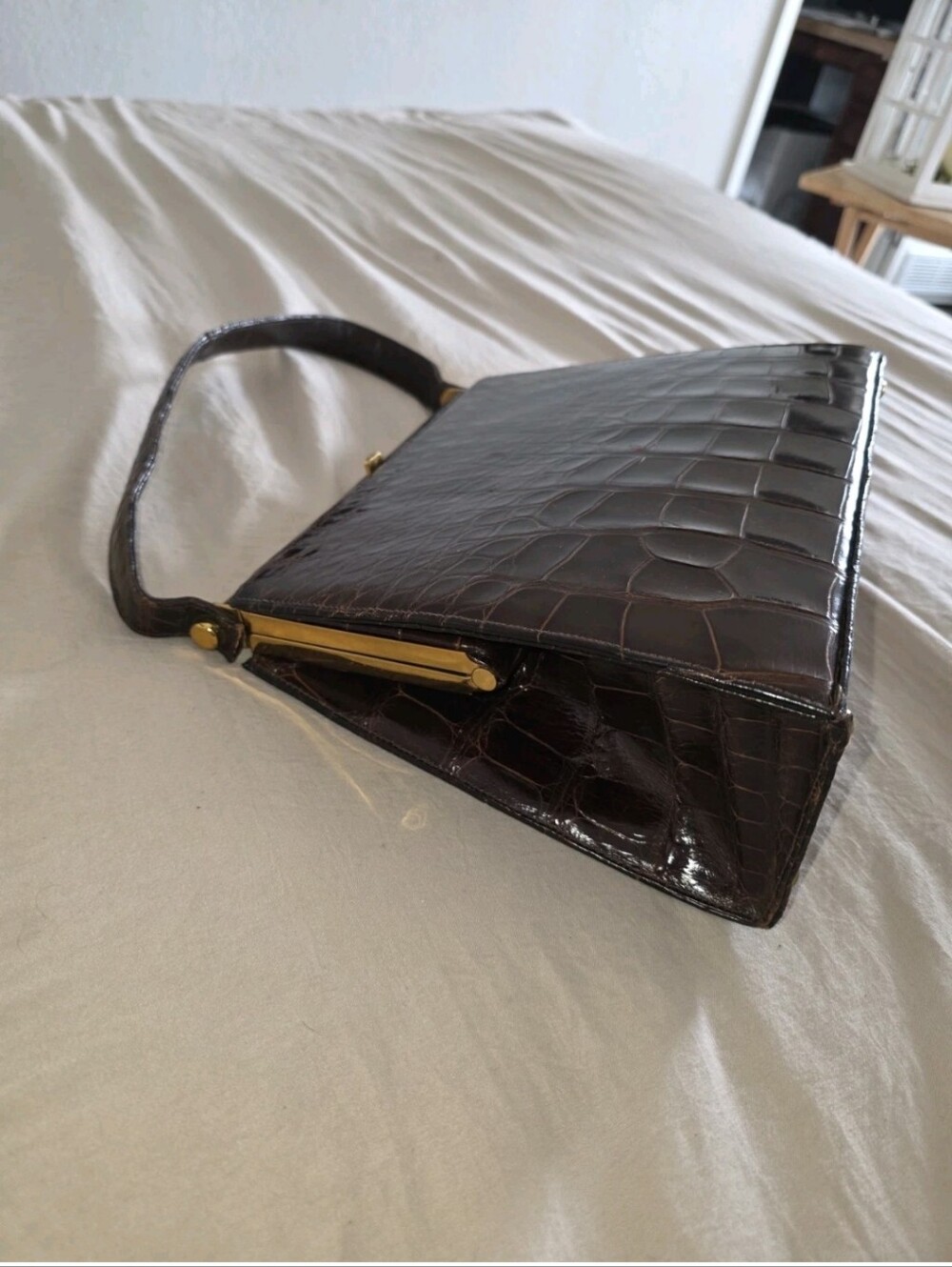 Vintage Alligator Bag - Picture 5 of 14